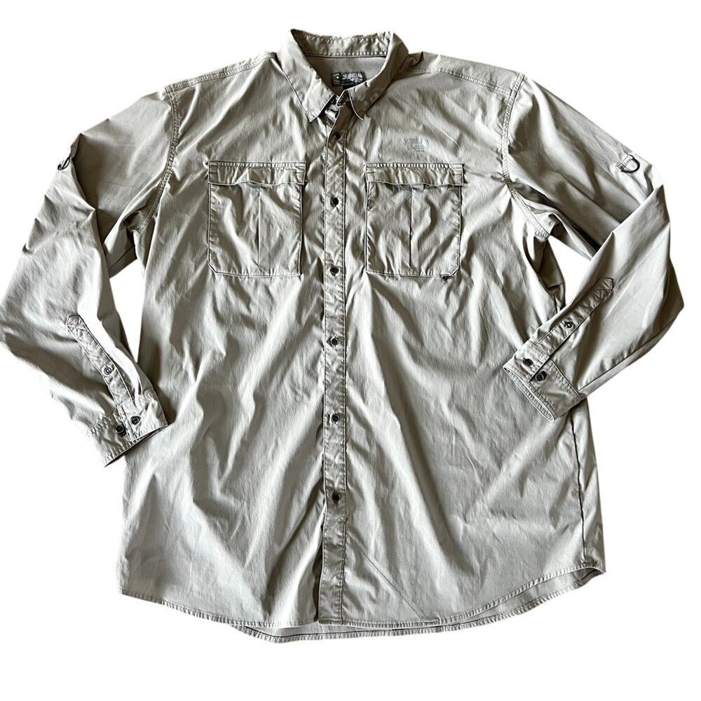 Scheels Outfitters Insect Shield Vented Fishing Long Sleeve Shirt, Men's 2 XL